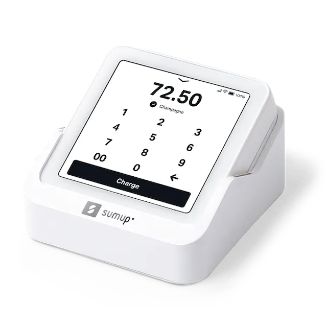 SumUp Solo with Charging Base & 4G Sim – Card Machine