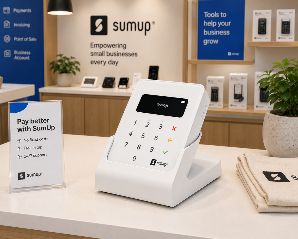 SumUp Air - Contactless Card Reader Machine